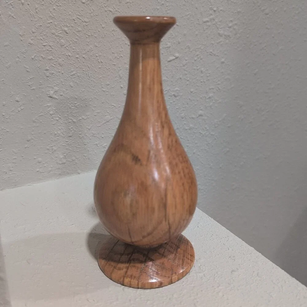 Wooden Vintage Insense Holder, Hand carved, Myrtle Wood, Oregon, USA - Picture 1 of 4